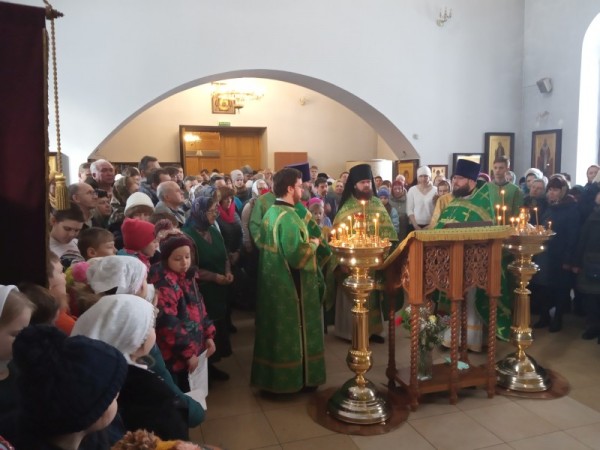 Престольный праздник в Данииловском храме