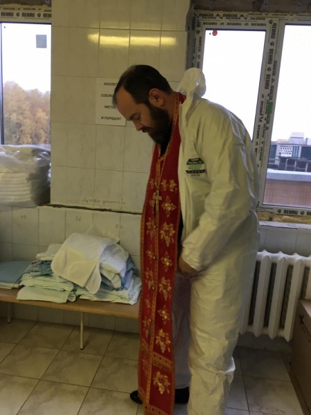 Посещение больных в больнице «МЕДСИ» в Красногорске