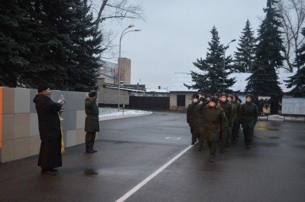 Начало зимнего периода обучения в войсковых частях Красногорска