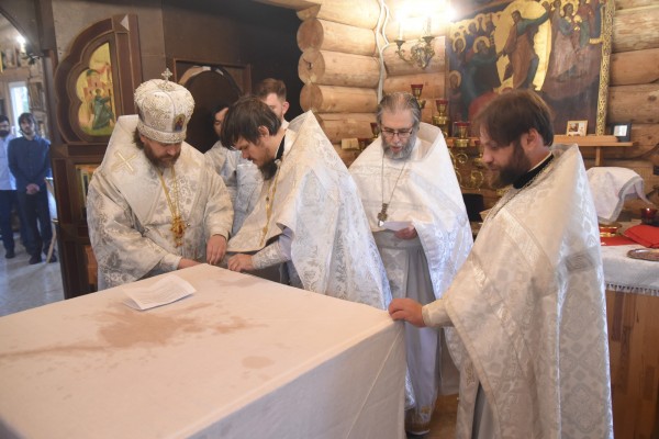 Великое освящение храма священномученика Николая (Тохтуева) в с. Степановское