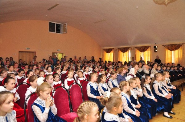 Отчётные концерты в Детской церковной музыкальной школе