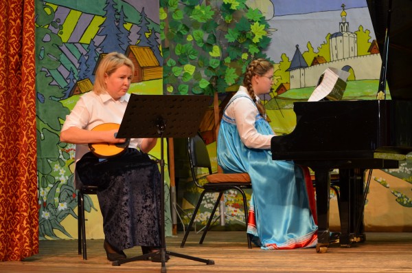 Концерт в Детской церковной музыкальной школе при Успенском храме г. Красногорска