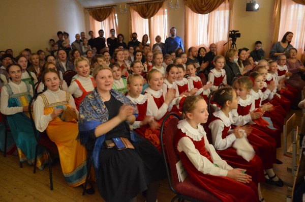 Концерт в Детской церковной музыкальной школе при Успенском храме г. Красногорска