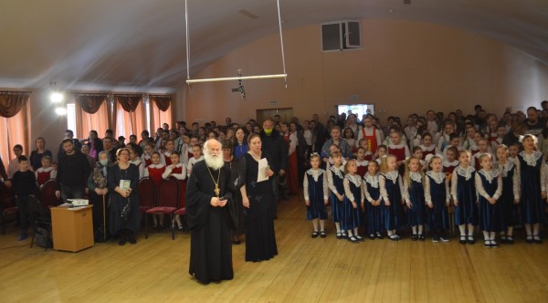 Концерт в Детской церковной музыкальной школе при Успенском храме г. Красногорска