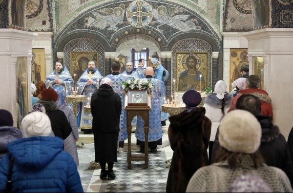 Престольный праздник в Знаменском храме г. Красногорска