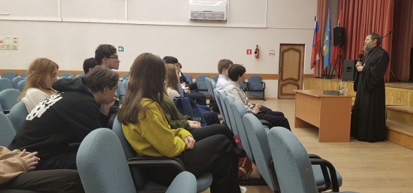 Встреча в школе в Красногорске 