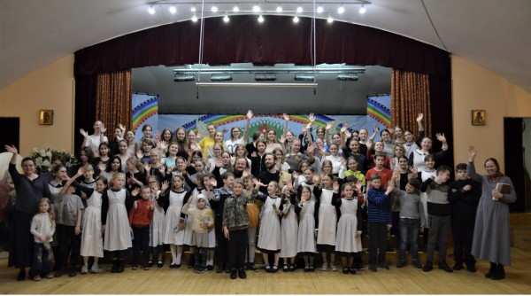 Встреча с православными гимназистами из Санкт-Петербурга