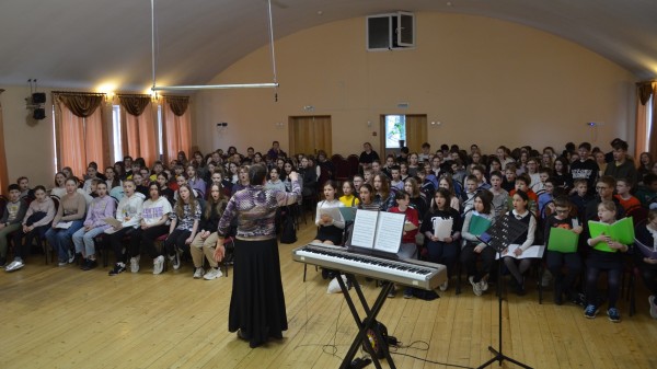 Репетиция Сводного детского хора Одинцовской епархии