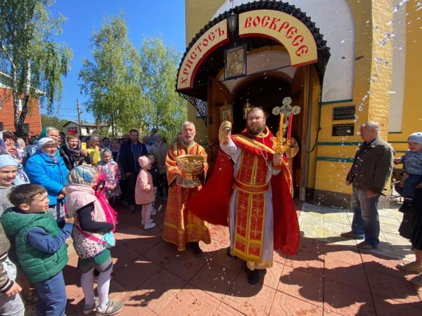 Престольный праздник в Никольском храме с. Ангелово г.о. Красногорск