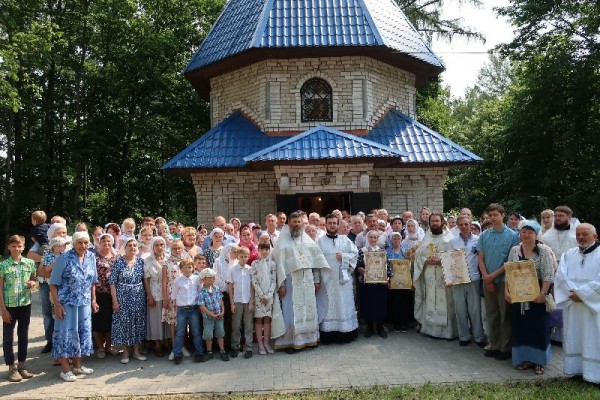 Освящение Владимирского храма в Нахабино