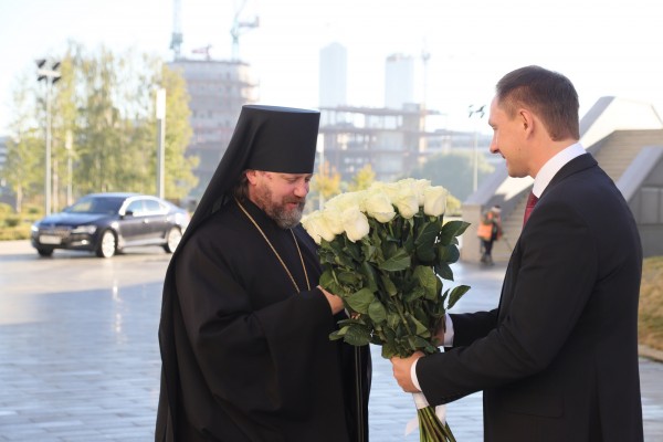 Архиерейская литургия в день 90-летия Красногорска