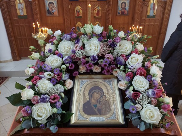 Престольный праздник в Казанском храме г. Красногорска