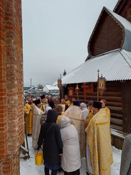 Престольный праздник в Козино