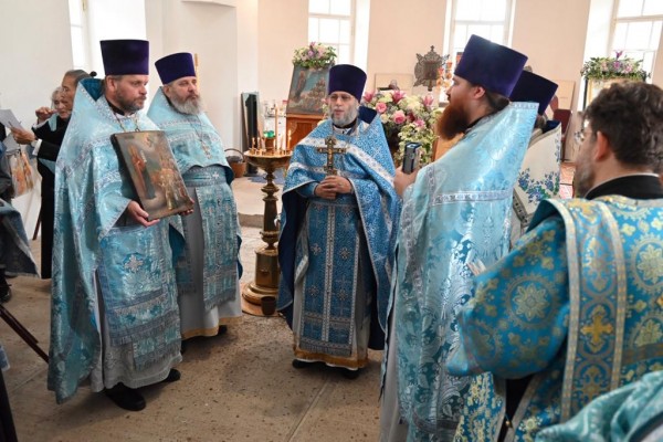 Престольный праздник в Боголюбовском храме г. Красногорска