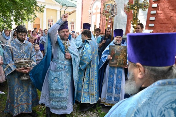 Престольный праздник в Боголюбовском храме г. Красногорска