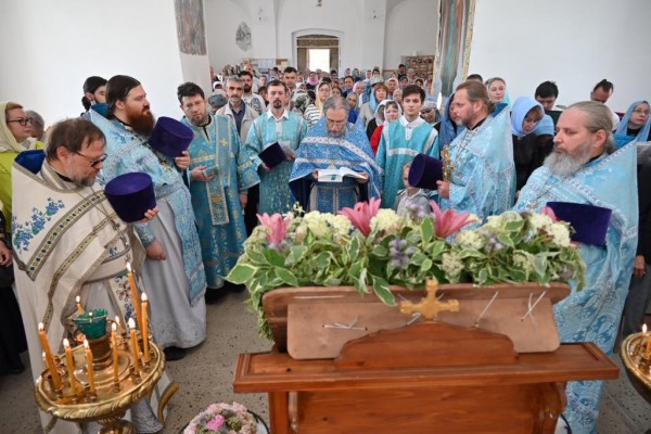 Престольный праздник в Боголюбовском храме г. Красногорска