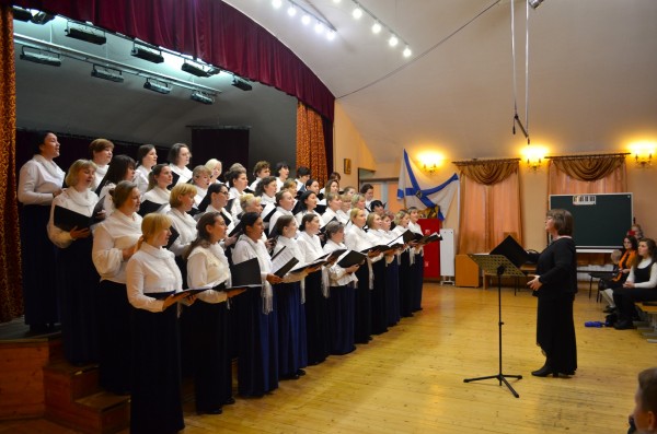 Концерт Хора мамочек и бабушек Успенского храма г. Красногорска