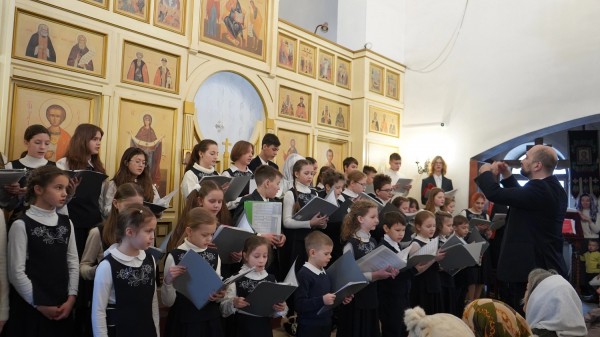 Рождественский концерт в Елисаветинском храме г. Красногорск