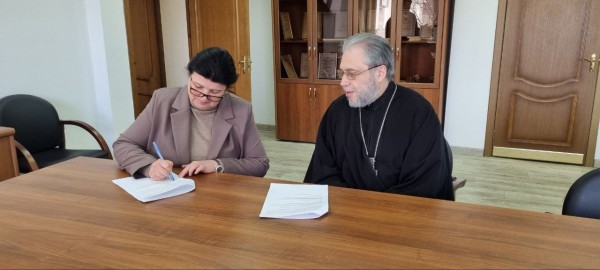 Подписание соглашения о сотрудничестве между Красногорской больницей и религиозными организациями Красногорского благочиния 