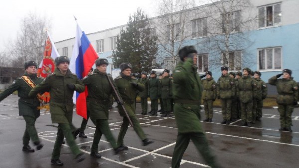 Торжественное прощание с Боевым знаменем