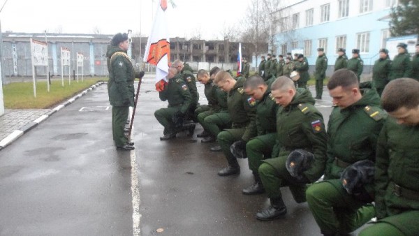 Торжественное прощание с Боевым знаменем