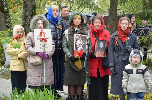 Торжественный митинг в честь Дня Победы в Путилково 