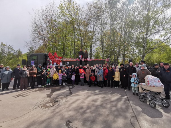 Торжественный митинг в честь Дня Победы в Путилково 