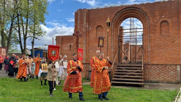 День Победы в храме святителя Иоанна Златоуста д. Козино