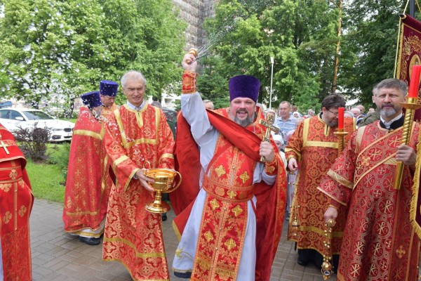 Престольный праздник в храме святителя Луки пос. Новый 