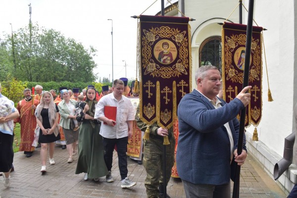 Престольный праздник в храме святителя Луки пос. Новый 