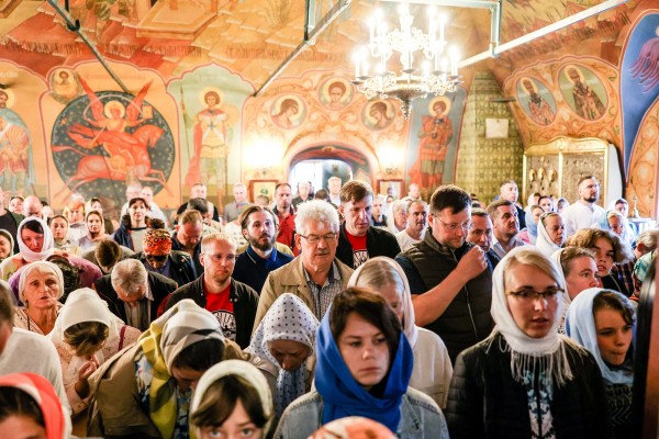 Празднование памяти святителя Николая в селе Дмитровское