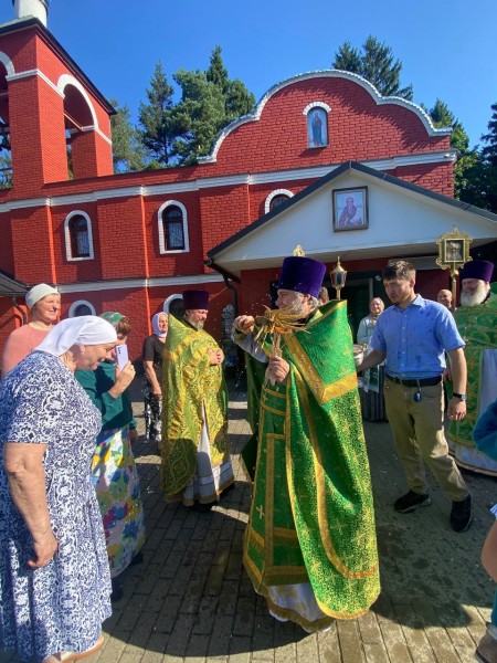 Престольный праздник храма Максима Исповедника пос. Нахабино