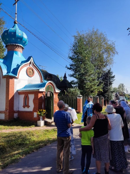 Молебен Пресвятой Богородице в деревне Коростово г. о. Красногорск