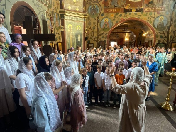 Начало учебного года в Детской церковной музыкальной школе при Успенском храме г. Красногорска