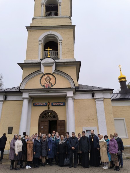 Паломническая поездка с директорами, заместителями директоров и педагогами образовательных учреждений городского округа Красногорск по храмам Одинцовского благочиния