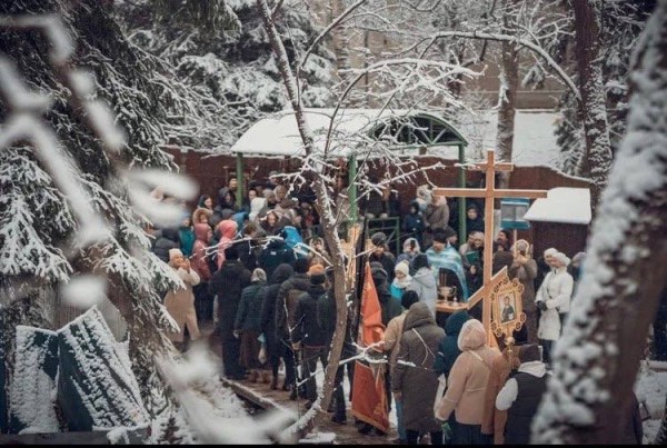 Крестный ход в День народного единства в Красногорске