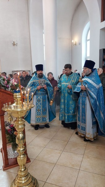 Престольный праздник в Казанском храме г. Красногорска