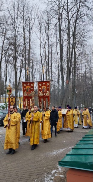 Принесение иконы с мощами святого равноапостольного Николая Японского в Красногорск