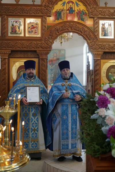 Праздник Сретения Господня в Казанском храме г. Красногорск