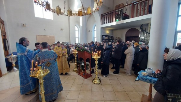 Праздник Сретения Господня в Казанском храме г. Красногорск