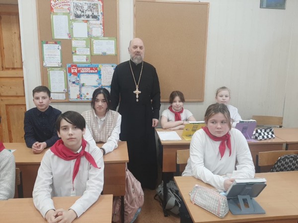Встреча в Николо-Урюпинской школе