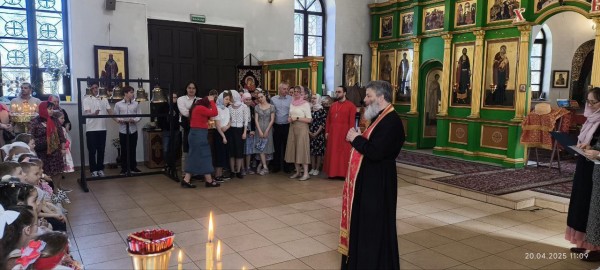Детский Пасхальный концерт в Данииловском храме