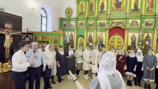 Детский Рождественский праздник в Данииловском храме пос. Нахабино