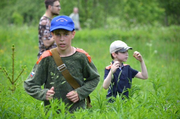 Военно-патриотическая игра «Зарница» в канун праздника Святой Троицы