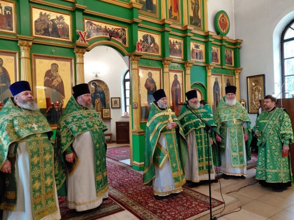 Престольный праздник в Данииловском храме Нахабино