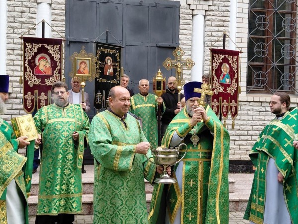 Престольный праздник в Данииловском храме Нахабино