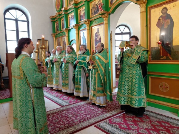 Престольный праздник в Данииловском храме Нахабино