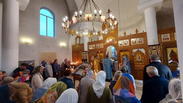 Престольный праздник в Казанском храме г. Красногорска