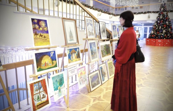 Выставка на закрытии XXIII Рождественских образовательных чтений