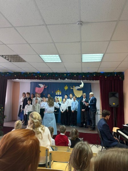 Рождественский детский праздник в Ангелово